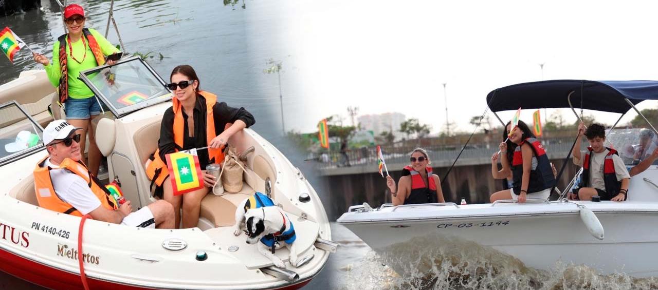 La agenda tendrá inicio desde las marinas Nautilo y Club de Pesca a partir de las 11:00 a.m. 