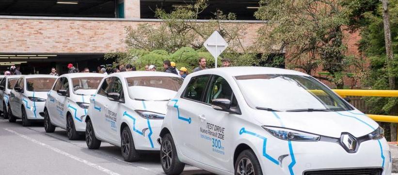 Vehículos eléctricos en Colombia.