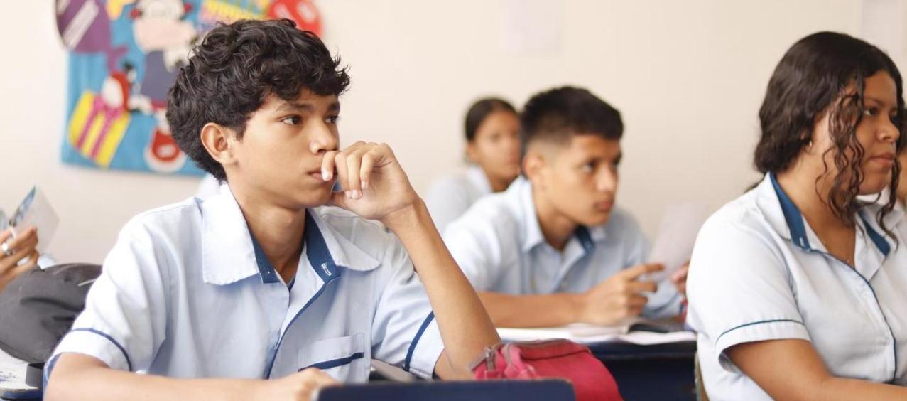 Jóvenes en la Semana de la Juventud.