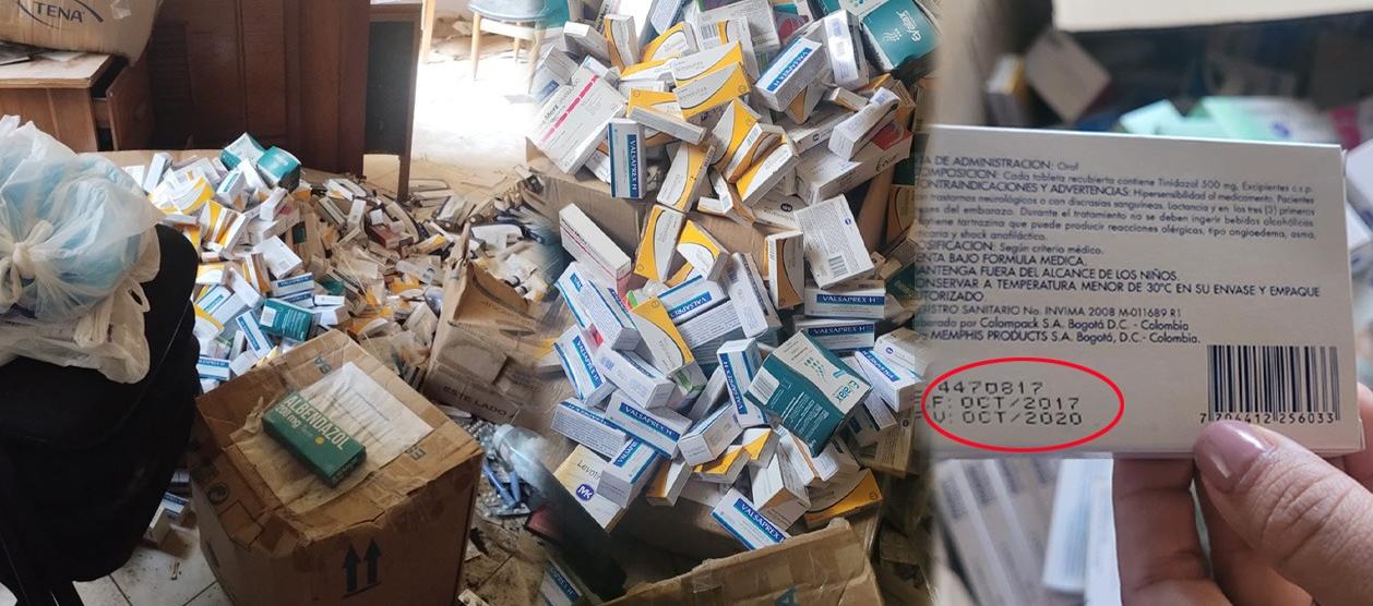 Medicamentos vencidos.