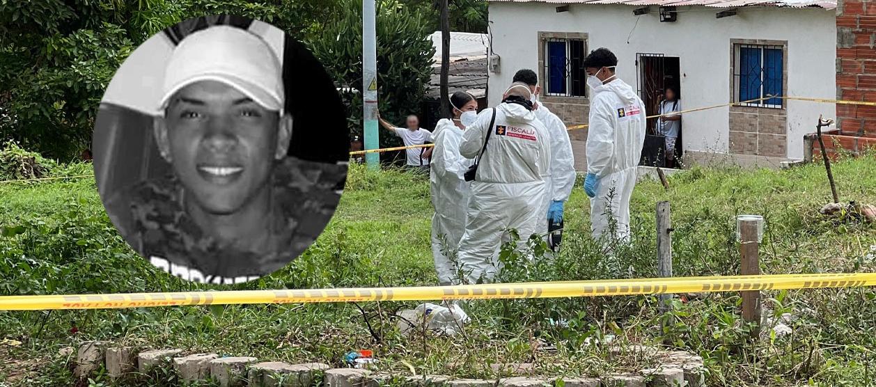 Yesid Andrés Cabrera Ortega y el lugar donde hallaron su cabeza.