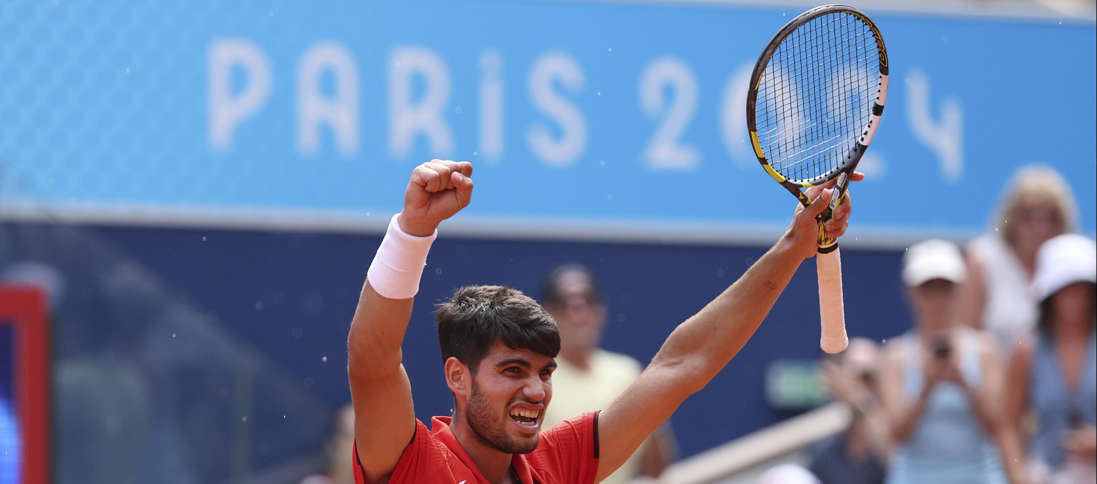 Carlos Alcaraz, tenista español.