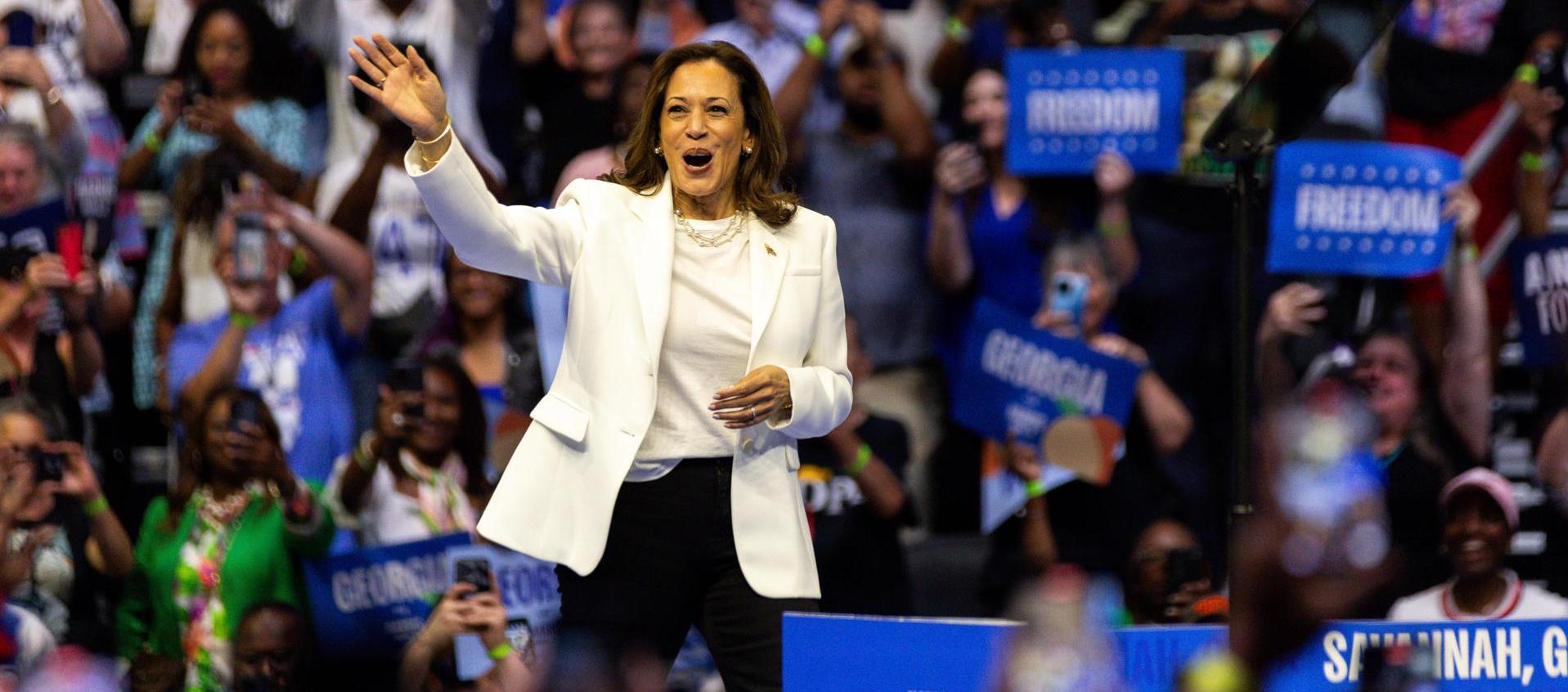 Kamala Harris, candidata a la Presidencia de Estados Unidos.