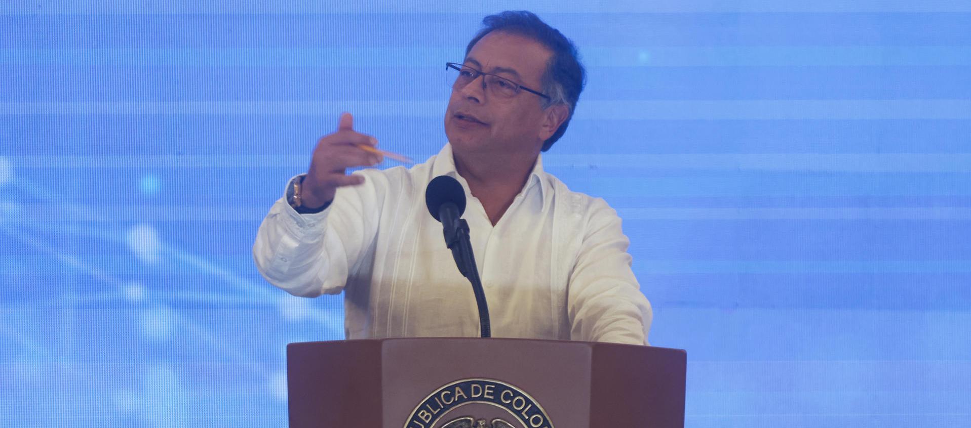 Gustavo Petro, Presidente de Colombia.