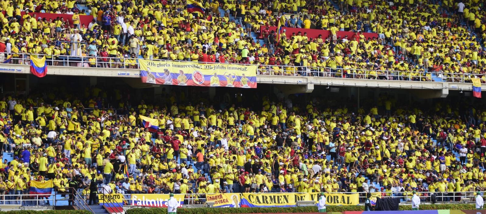 El aforo al estadio Metropolitano tendrá una reducción del 25% para el partido Colombia-Argentina.