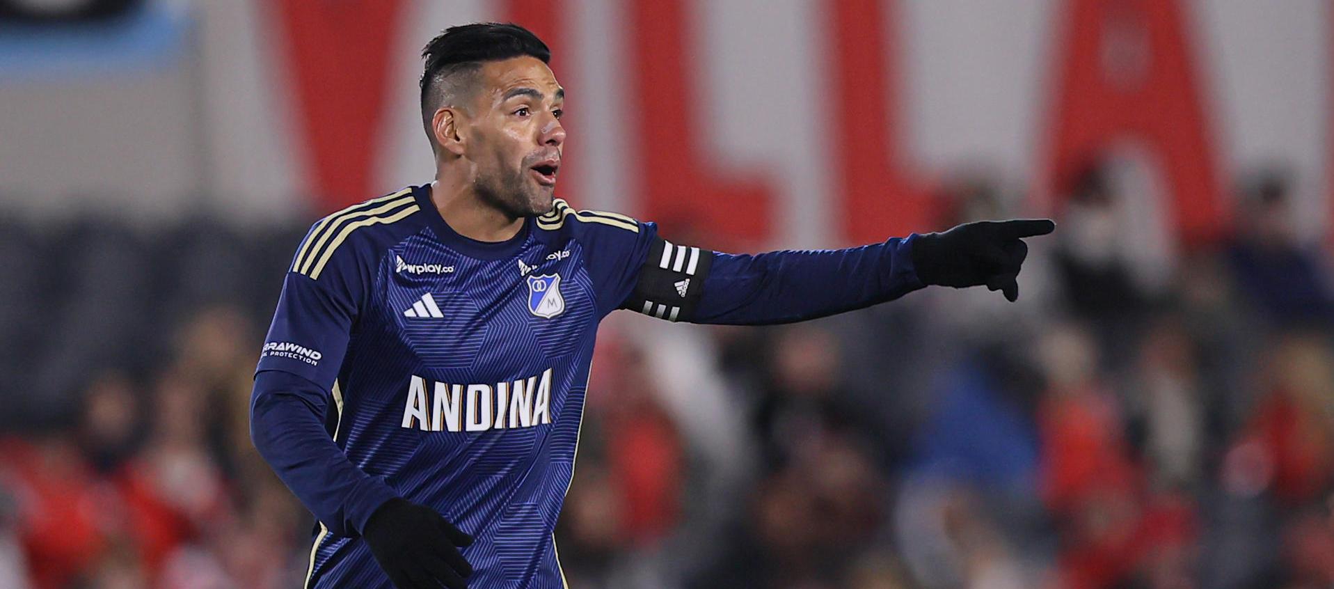 Radamel Falcao García, jugador de Millonarios.