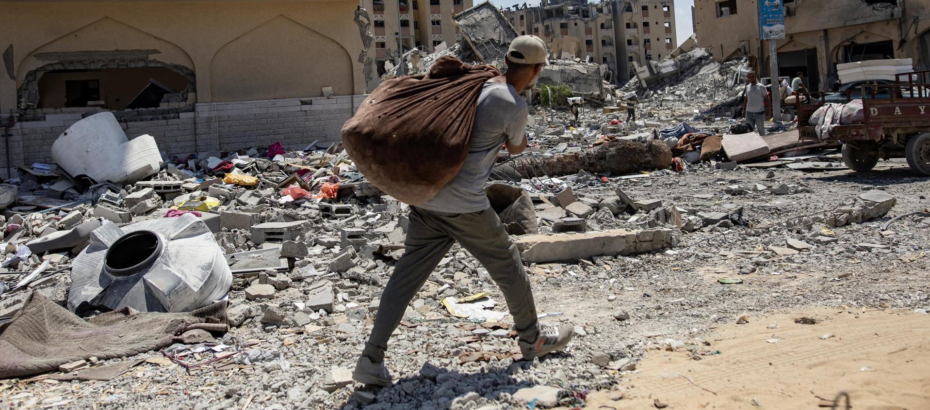 Desastres que ha dejado la guerra en Gaza.