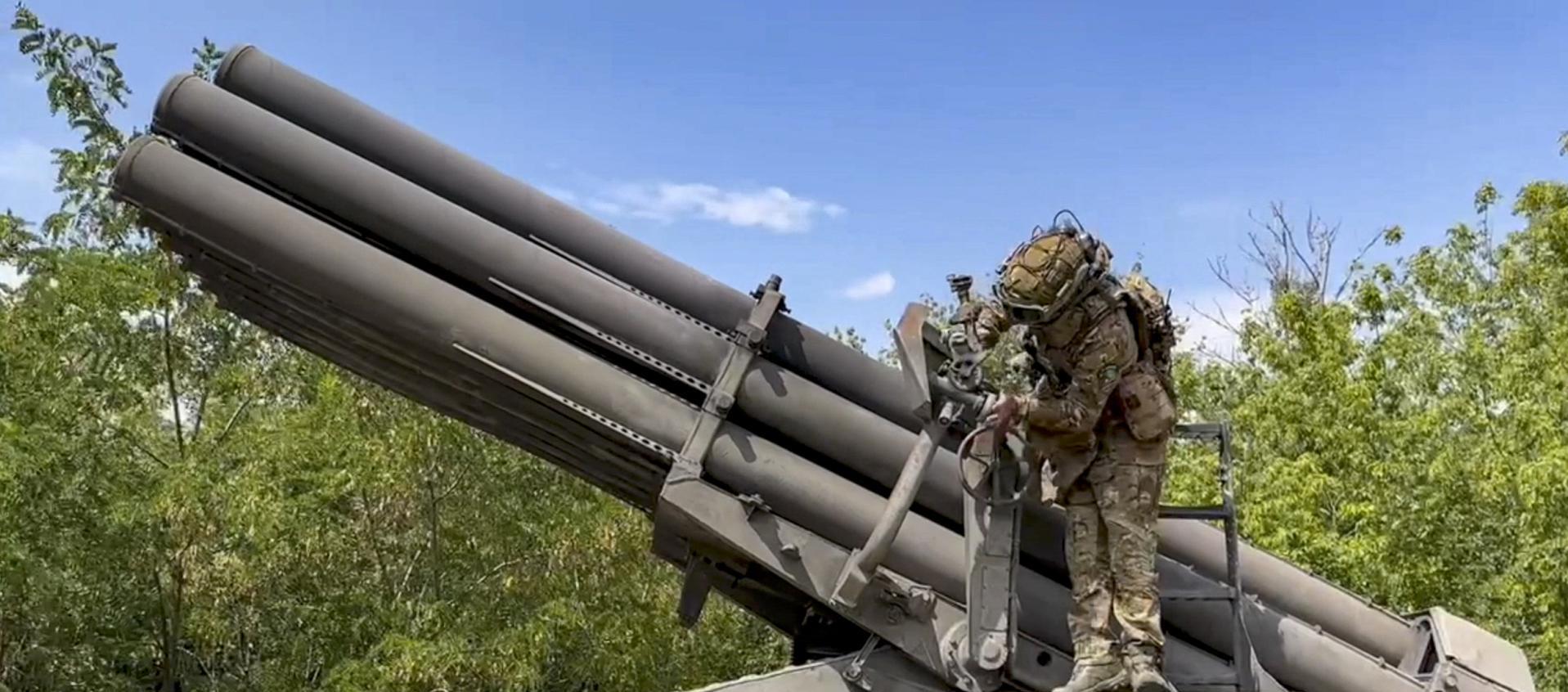 Fuerza militar rusa.