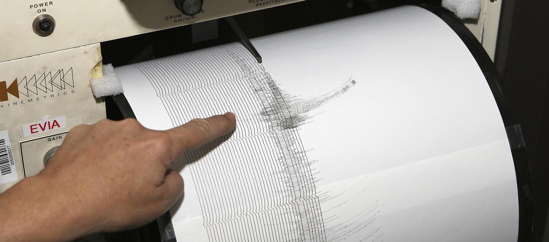 Imagen de referencia de un sismógrafo.