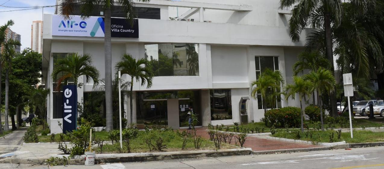 Fachada de Air-e.