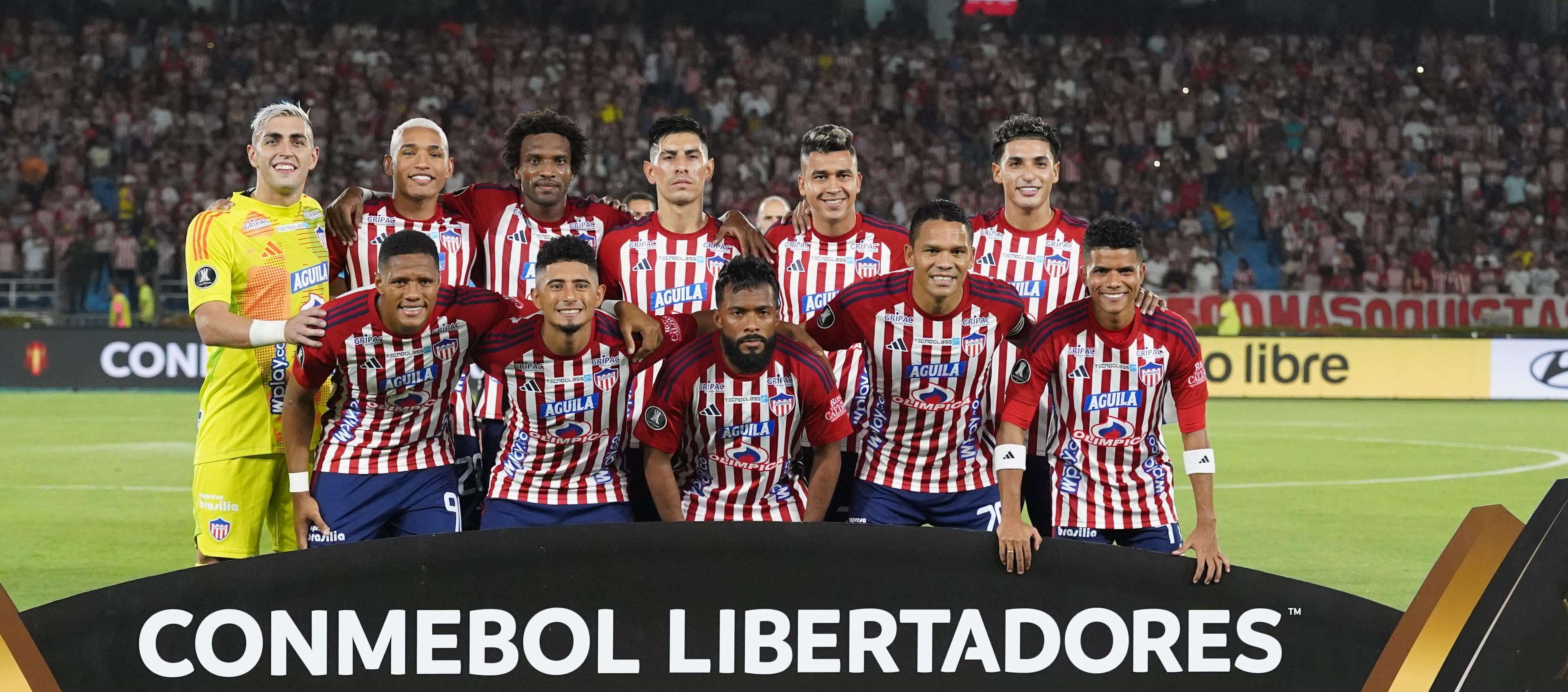 En Copa Libertadores, Junior jugó cuatro partidos en casa y no ganó ninguno.