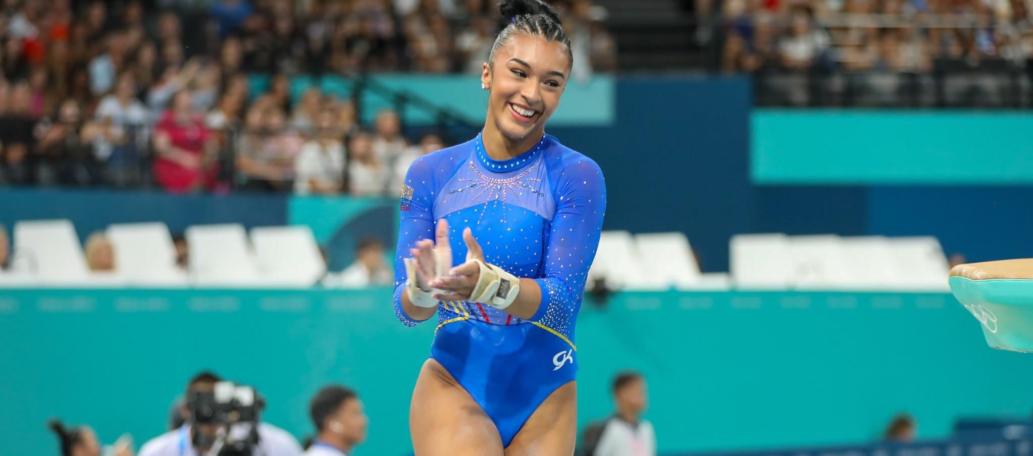 La colombiana Luisa Blanco terminó en el puesto 23 en la final de la gimnasia artística. 