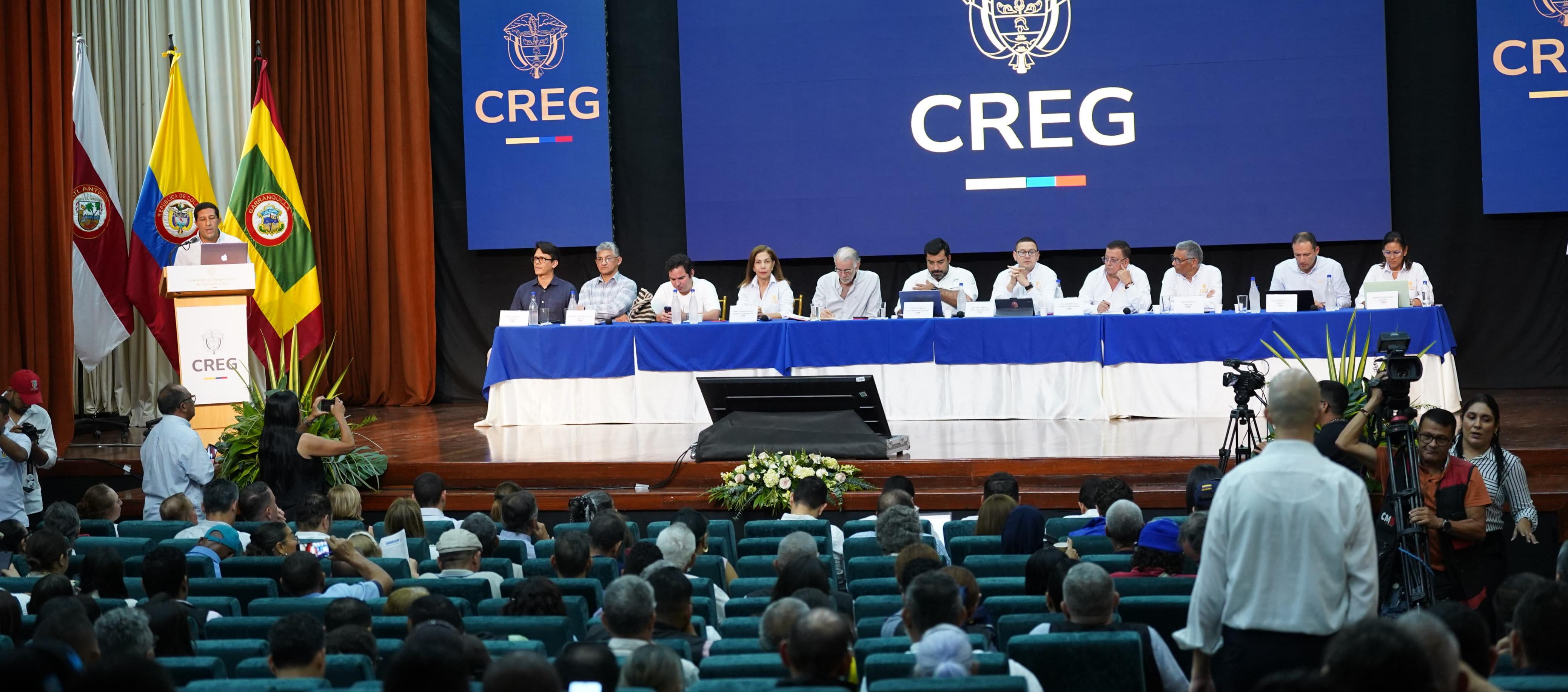 Sesión de la Creg en Barranquilla