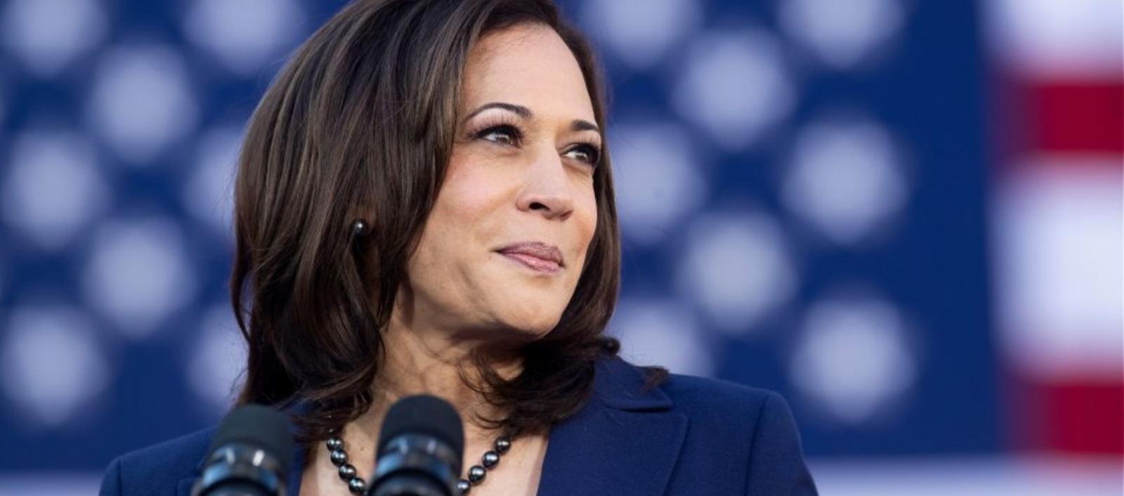Candidata demócrata Kamala Harris. 