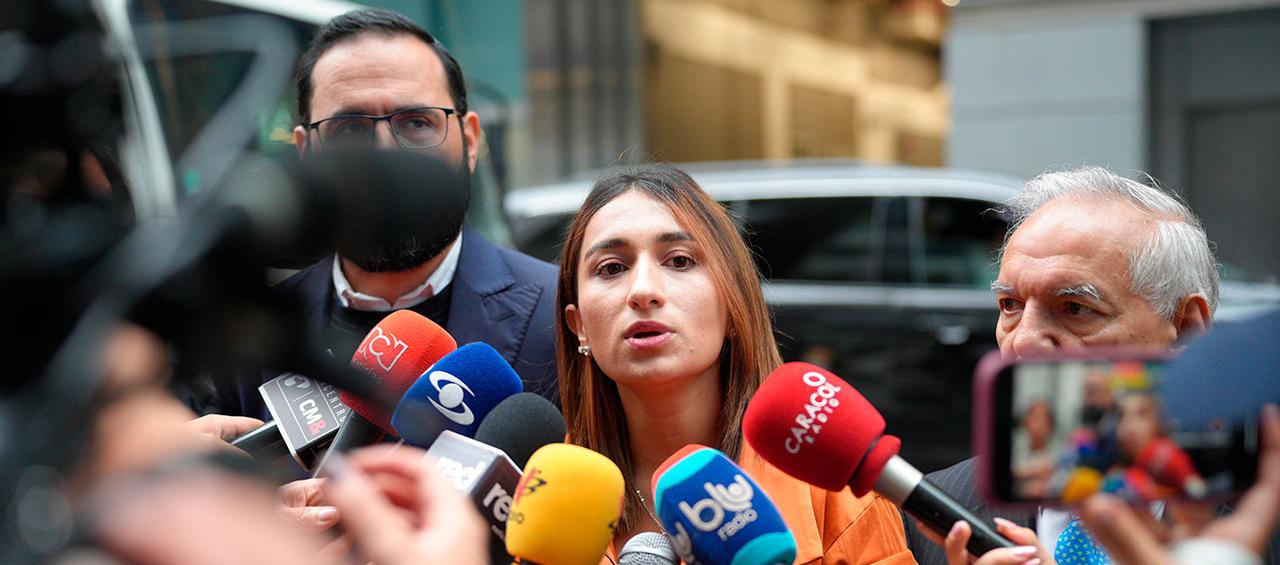 Laura Sarabia, directora del DAPRE.