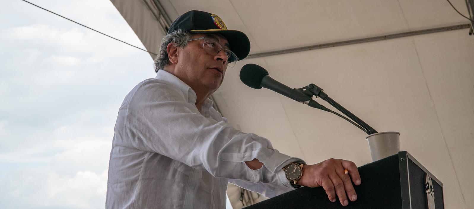 Gustavo Petro, Presidente de Colombia. 
