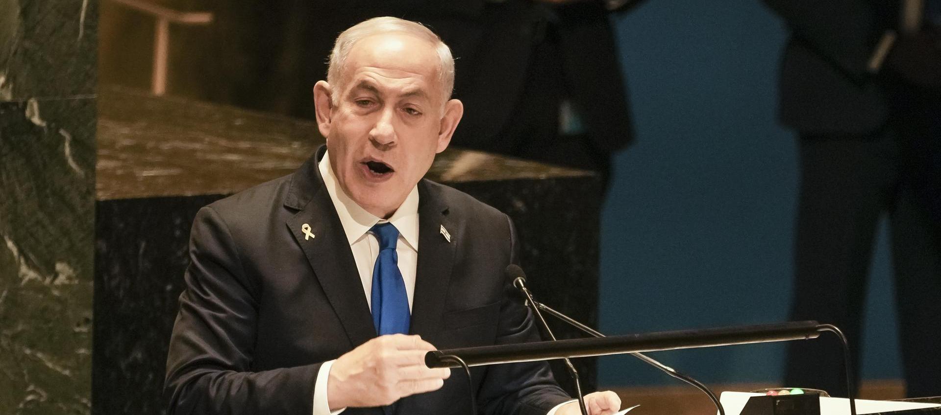 Primer ministro israelí, Benjamín Netanyahu. 