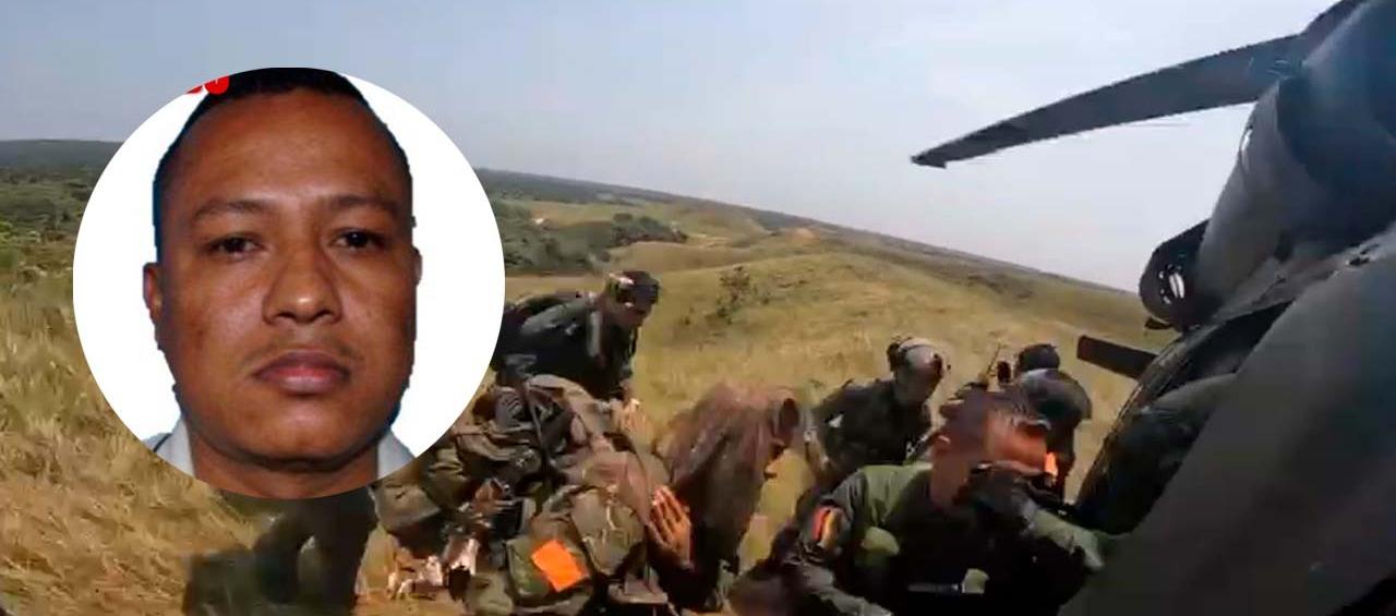 Robinson Oquendo Guisao, alias ‘Camilo’, fue abatido en el Meta. 