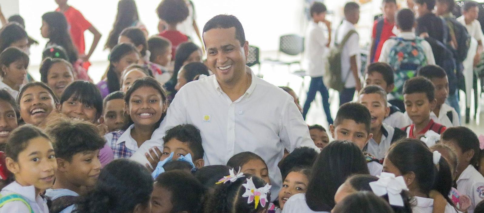 El Gobernador de La Guajira, Jairo Aguilar.