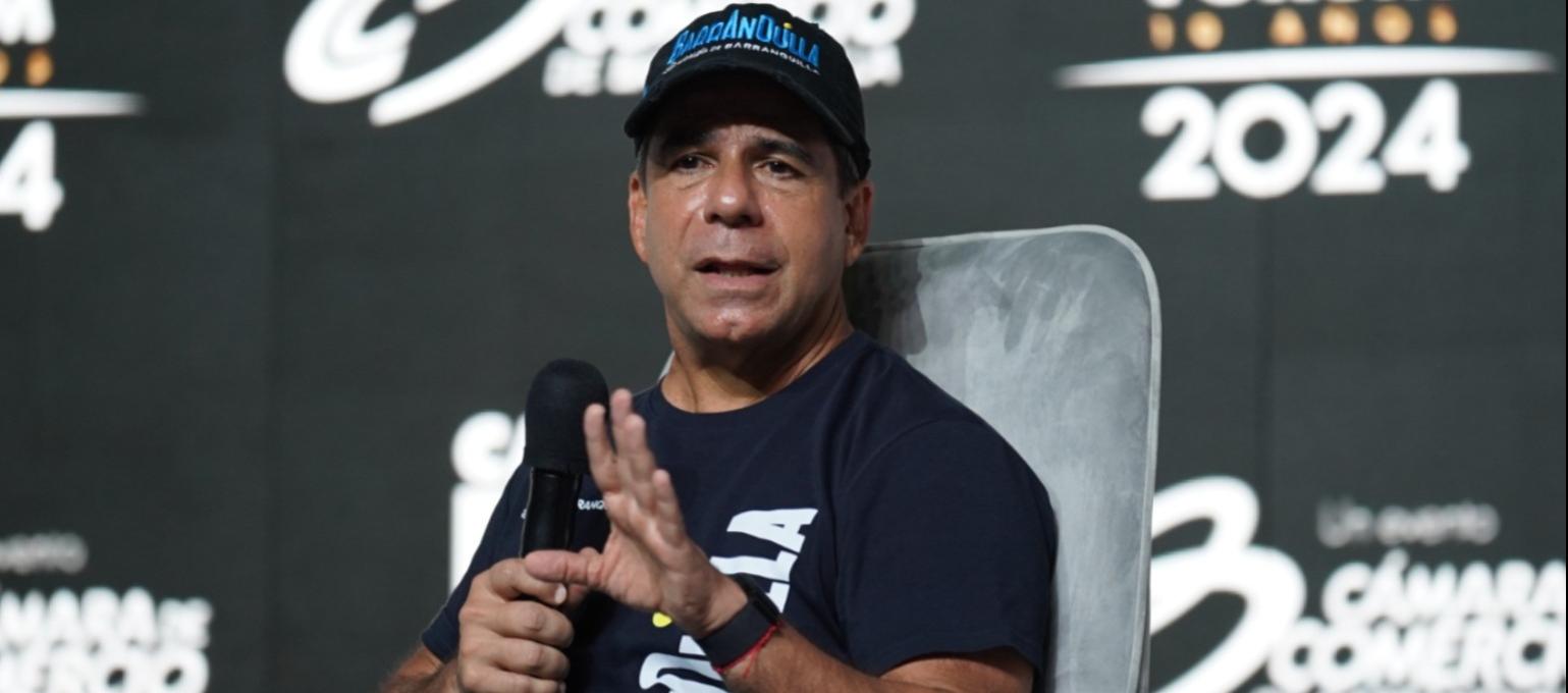 Alex Char, alcalde de Barranquilla. 
