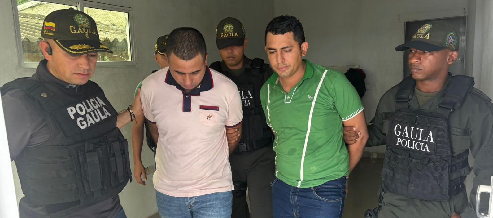 Juan Fernando Soto y Cristian Petro.