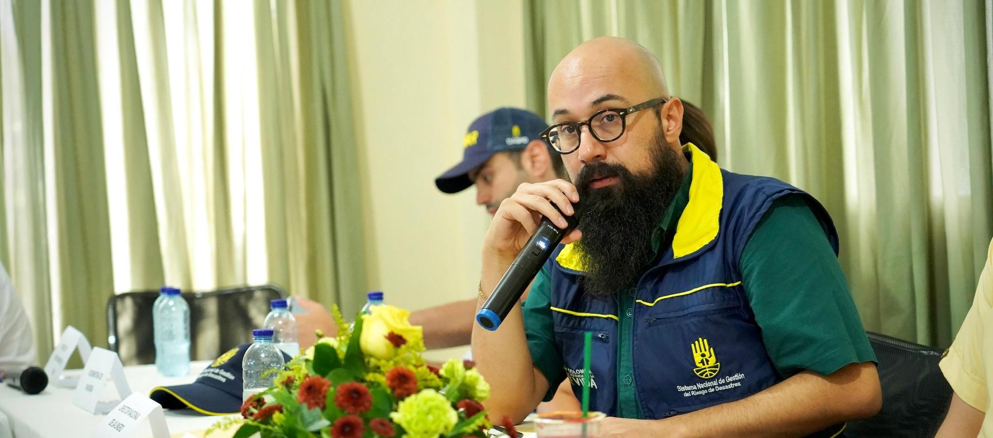 Carlos Carrillo, director de la UNGRD.