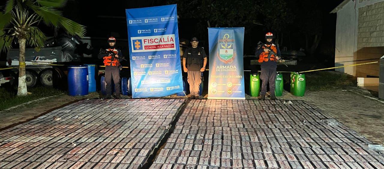 Un cargamento de cocaína incautado