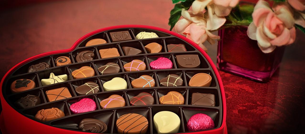 Chocolates, el regalo preferido para Amor y amistad.