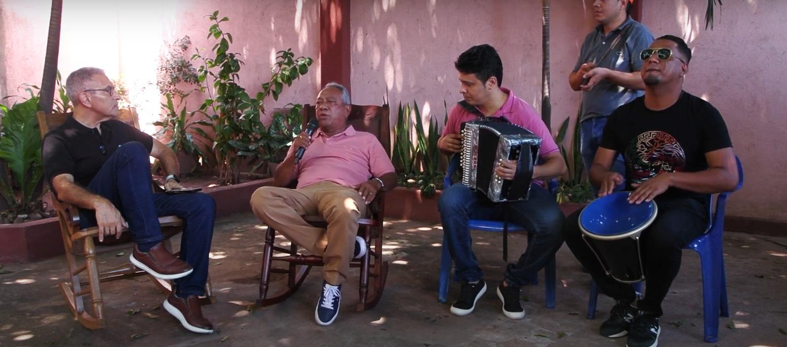 Jorge Cura con Ildefonso Ramírez Bula.