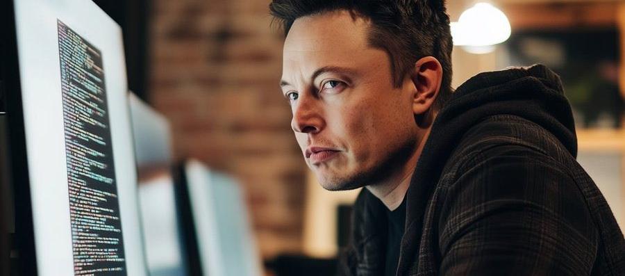 Elon Musk, dueño de la red social X. 