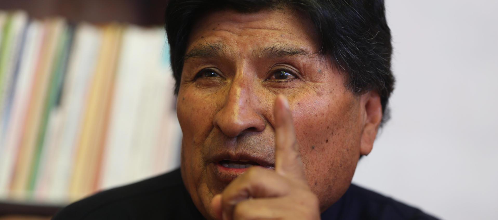Evo Morales, expresidente de Bolivia (2006-2019).