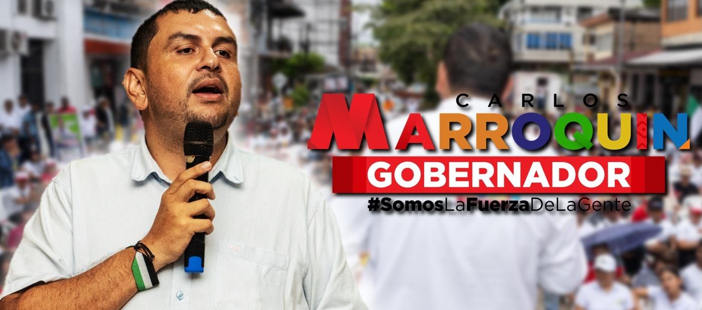 Carlos Marroquín, Gobernador de Putumayo. 