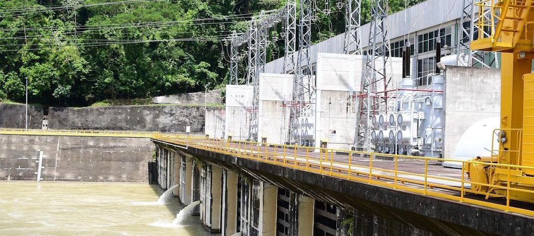 Embalse de Urrá en el río Sinú.