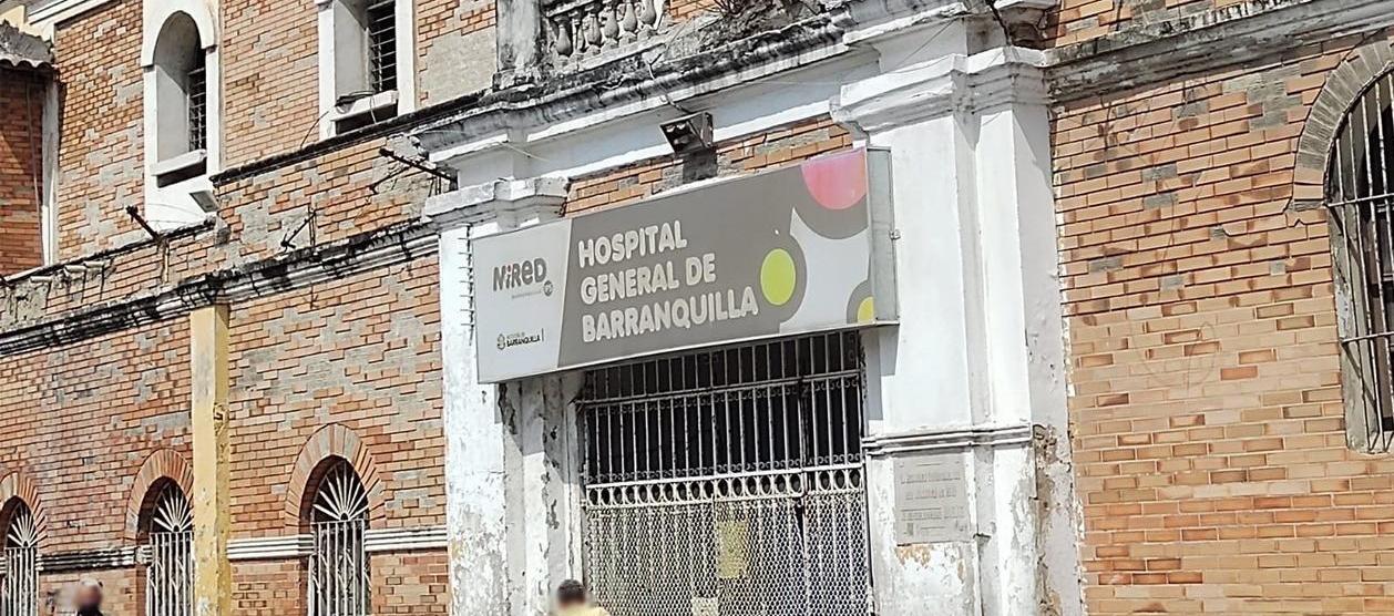 Álvaro González Márquez fue llevado al Hospital General de Barranquilla, donde se confirmó su muerte. 