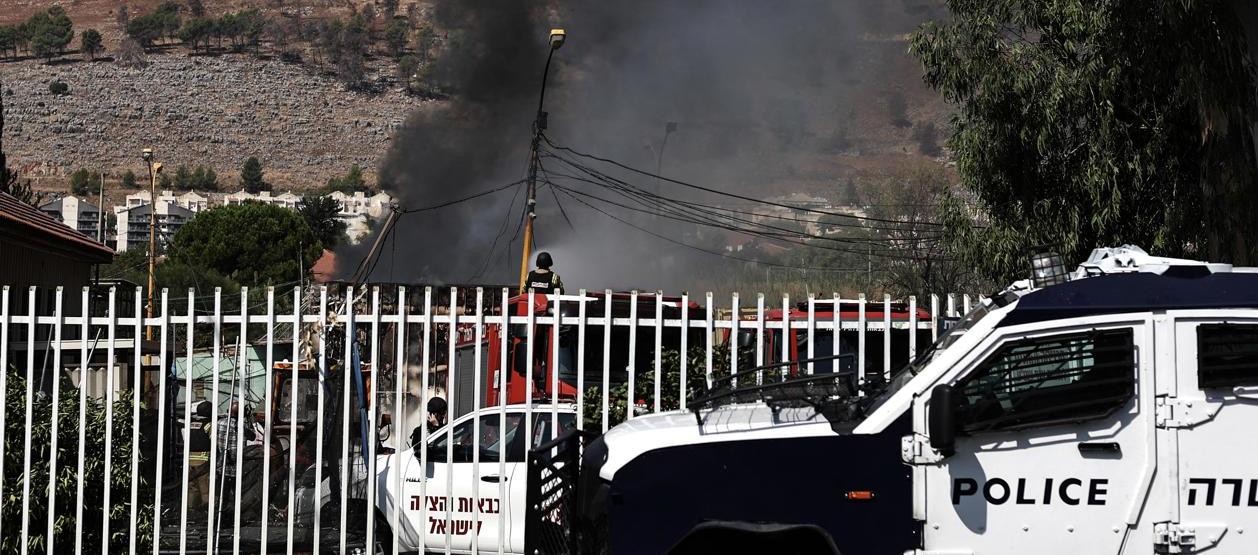 Imagen de los ataques en el Líbano.