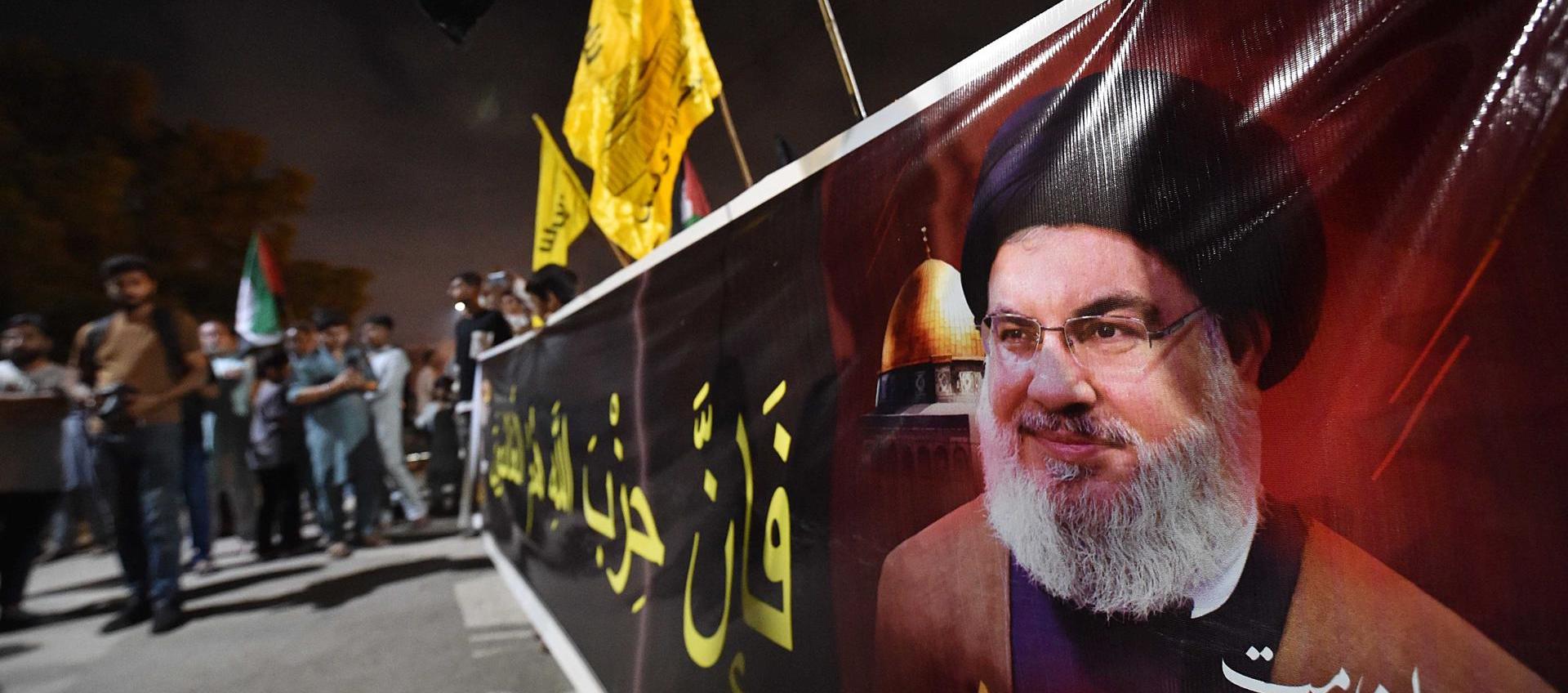 Hasán Nasrala, muerto en un bombardeo israelí en Líbano. 