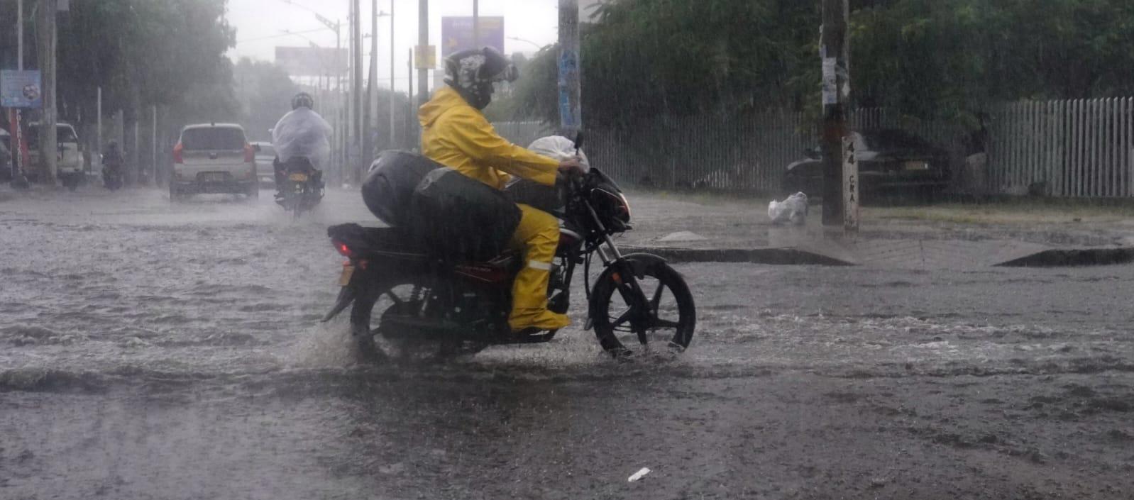 Las lluvias se intensificarán en las próximas horas. 
