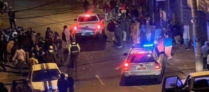 Lugar donde se presentó la masacre en el norte de Quito. 