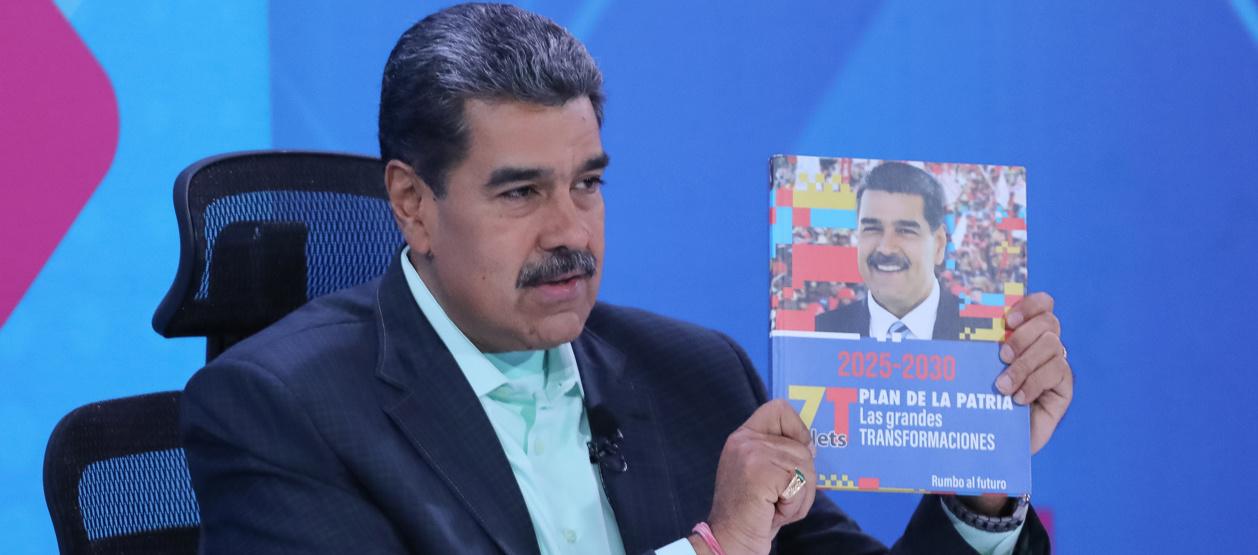 El Presidente de Venezuela, Nicolás Maduro.