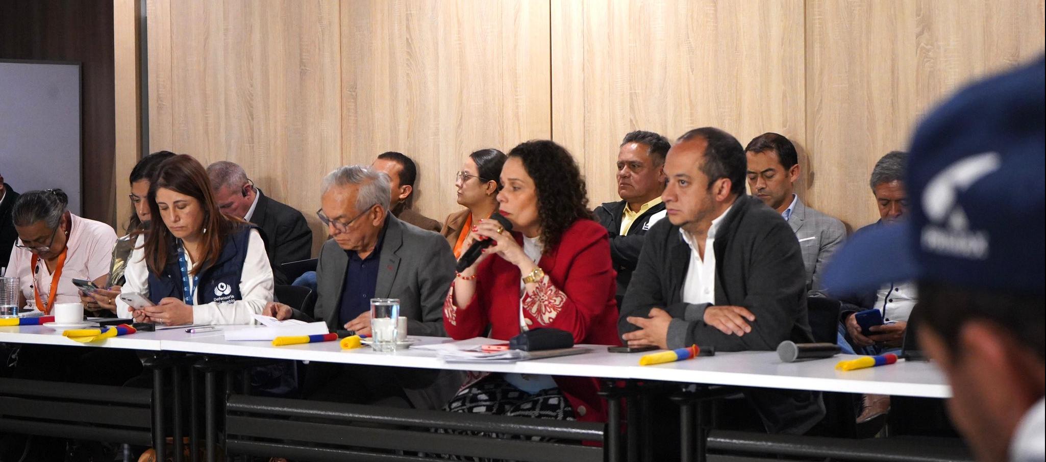 Reunión de Gobierno con transportadores.