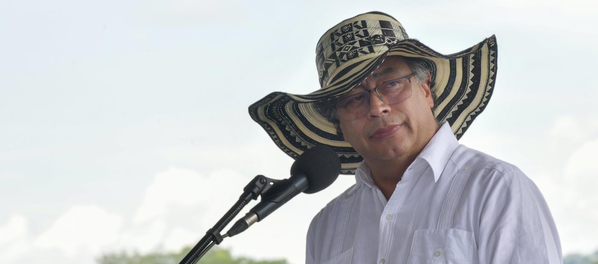 El Presidente Gustavo Petro.