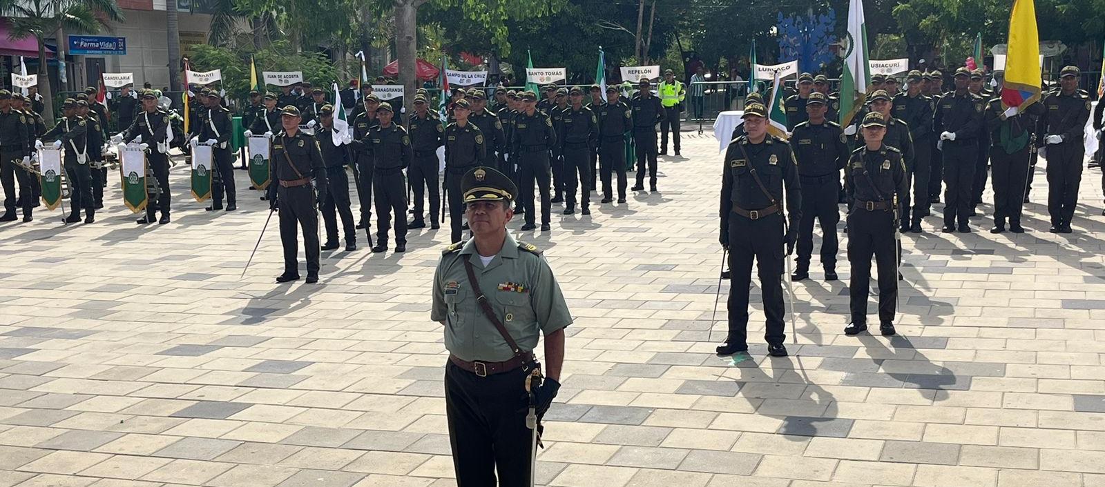 Imagen de la Policía del Atlántico.
