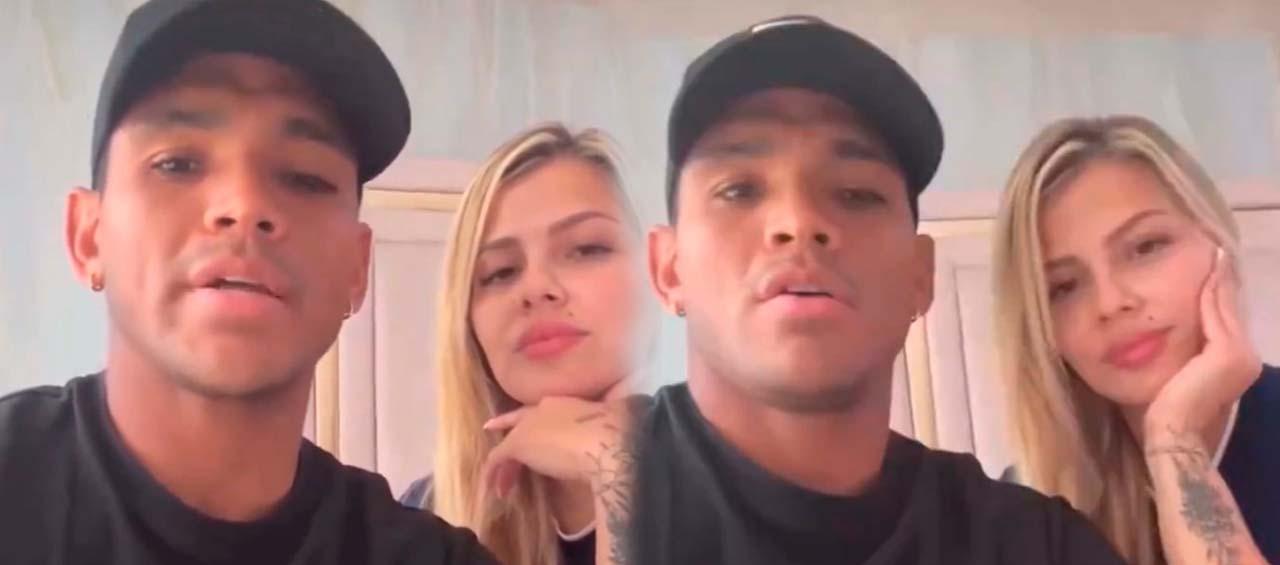 Rafael Pérez y su esposa.