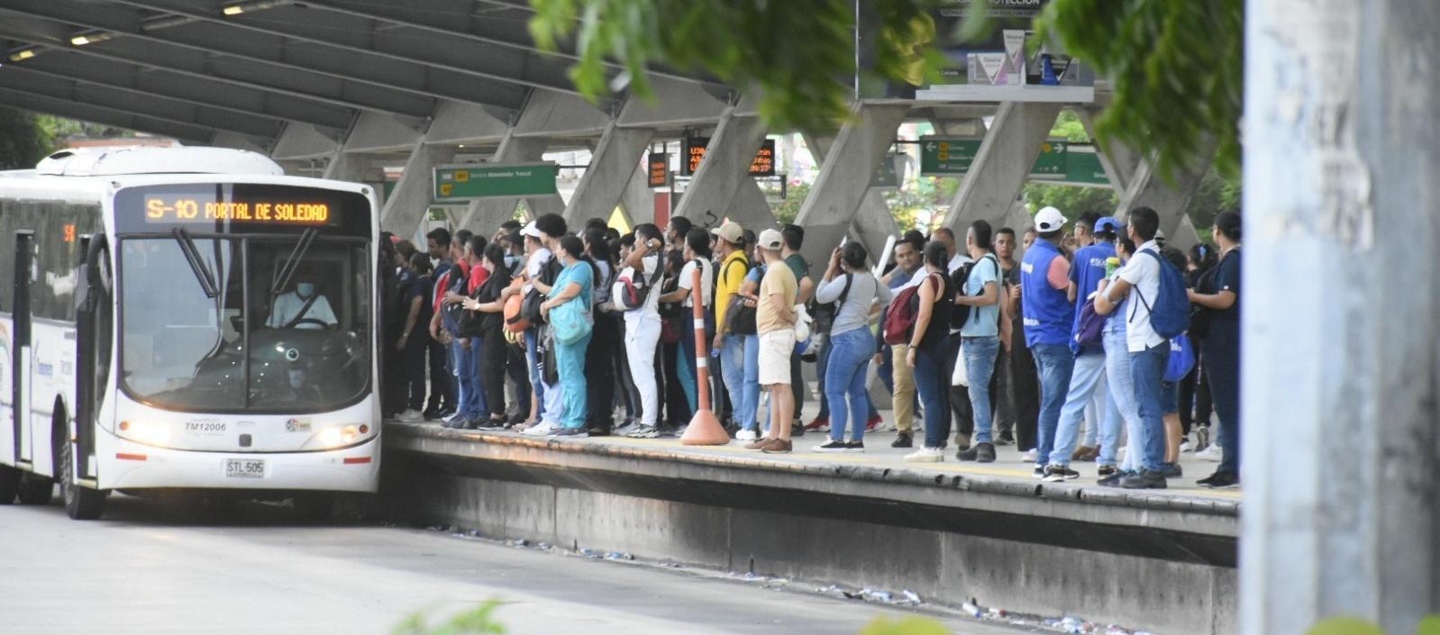 Transmetro, como transporte masivo de Barranquilla, no se salva de esta modalidad de robo a nivel mundial. 