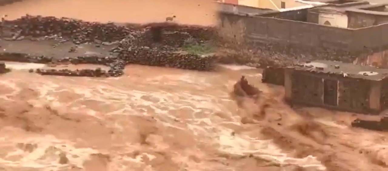 Inundaciones en Marruecos.