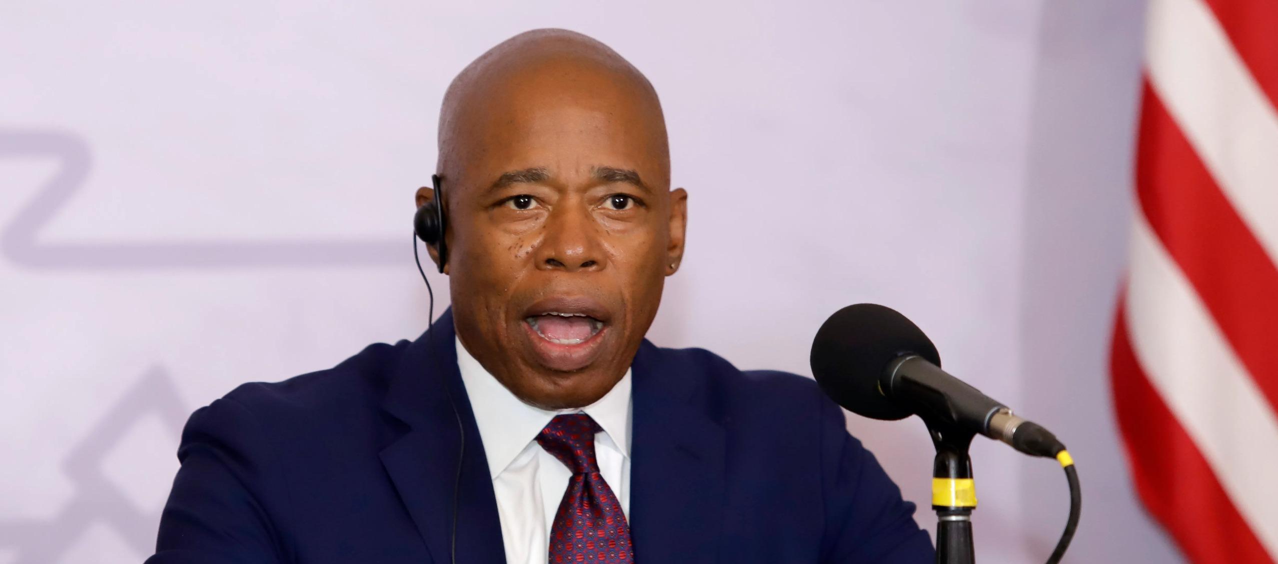 Alcalde de Nueva York, Eric Adams.