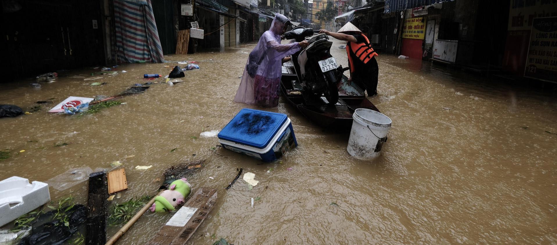 Inundaciones en Vietnam.