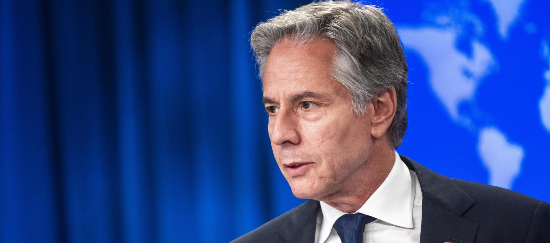 Antony Blinken, secretario de Estado de EE.UU.