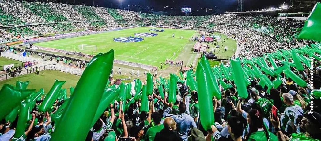 Estadio Atanasio Girardot de Medellín, donde ocurrieron los hechos el jueves.