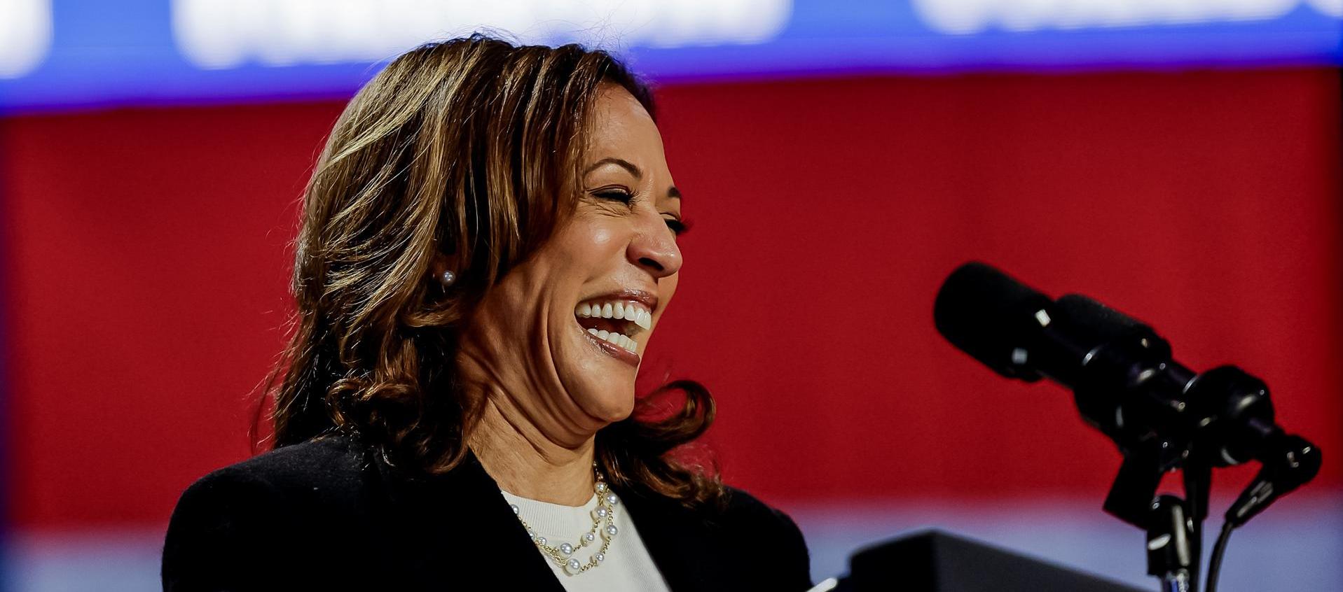 Kamala Harris, favorita a la Presidencia de Estados Unidos según encuesta.